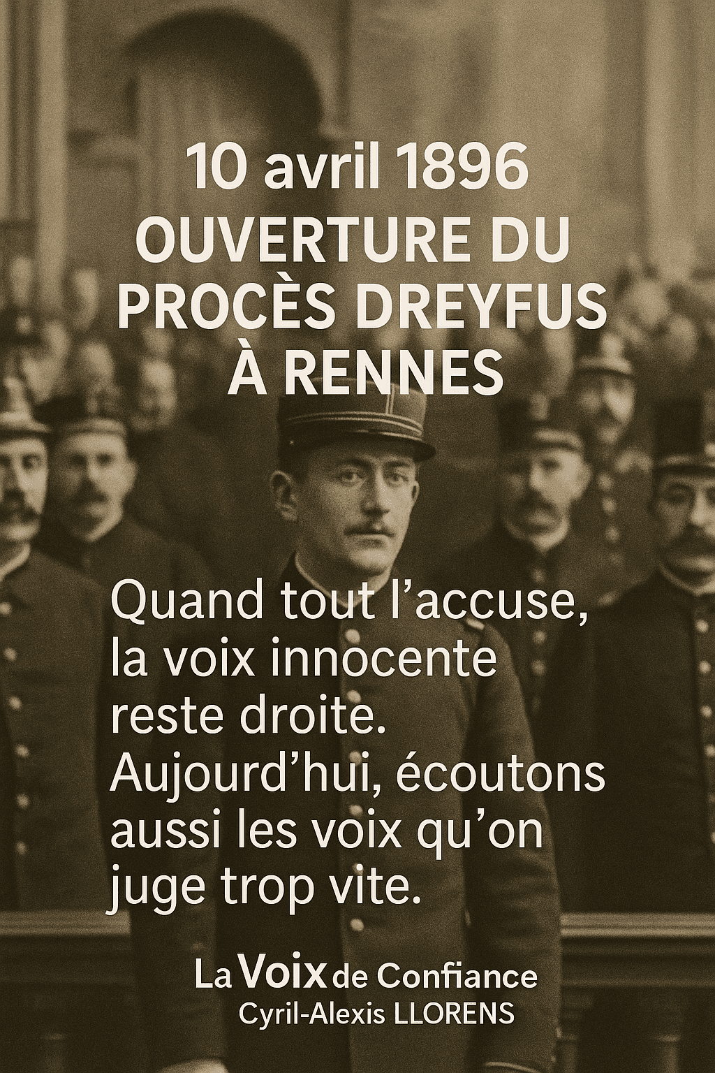 10 Avril - La Voix Accusée
